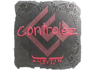 Sticker | controlez (Foil) | Austin 2025