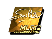 Sticker | SmithZz (Gold) | MLG Columbus 2016 image