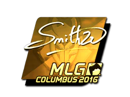 Sticker | SmithZz (Gold) | MLG Columbus 2016 image