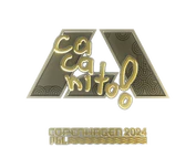 Sticker | CacaNito (Gold) | Copenhagen 2024 image