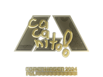 Sticker | CacaNito (Gold) | Copenhagen 2024 image