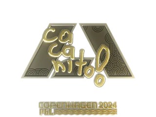 Sticker | CacaNito (Gold) | Copenhagen 2024