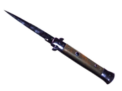 ★ Stiletto Knife | Doppler Black Pearl image