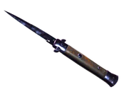 ★ Stiletto Knife | Doppler Black Pearl image