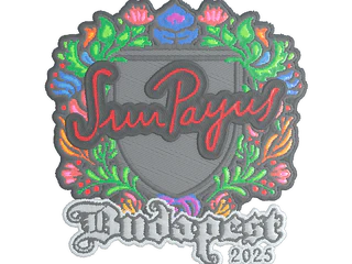 Sticker | SunPayus (Embroidered) | Budapest 2025
