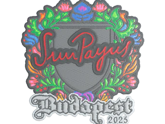 Sticker | SunPayus (Embroidered) | Budapest 2025 image