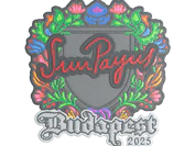 Sticker | SunPayus (Embroidered) | Budapest 2025 image
