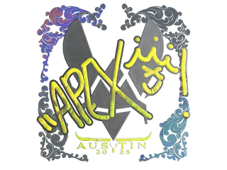 Sticker | apEX (Holo) | Austin 2025
