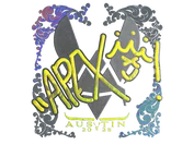Sticker | apEX (Holo) | Austin 2025 image