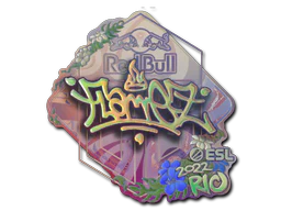 Sticker | FlameZ (Holo) | Rio 2022 image