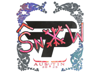 Sticker | snow (Holo) | Austin 2025 image