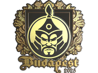 Sticker | The Mongolz (Gold) | Budapest 2025 image