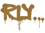 Sealed Graffiti | Rly (Desert Amber) image