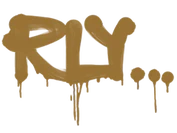 Sealed Graffiti | Rly (Desert Amber) image