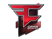 Sticker | FaZe Clan (Foil) | Boston 2018 image