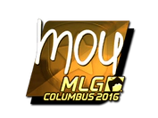 Sticker | mou (Gold) | MLG Columbus 2016 image