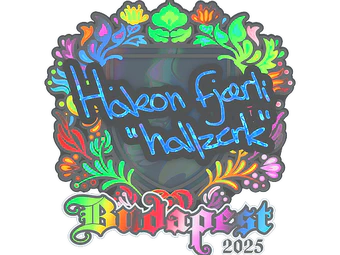 Sticker | hallzerk (Holo) | Budapest 2025 image