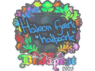 Sticker | hallzerk (Holo) | Budapest 2025