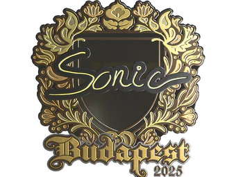 Sticker | Sonic (Gold) | Budapest 2025 image
