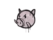 Sealed Graffiti | Piggles (War Pig Pink) image