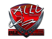 Sticker | allu (Foil) | Krakow 2017 image