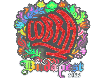 Sticker | cobra (Holo) | Budapest 2025 image