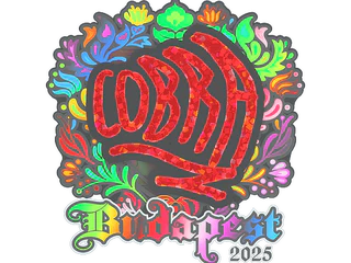 Sticker | cobra (Holo) | Budapest 2025