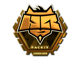 Sticker | HellRaisers (Gold) | London 2018 image
