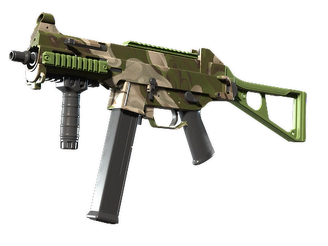UMP-45 | Green Swirl image