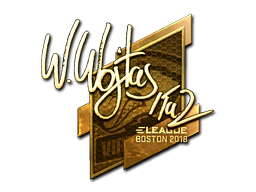 Sticker | TaZ (Gold) | Boston 2018 image