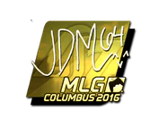 Sticker | jdm64 (Gold) | MLG Columbus 2016 image