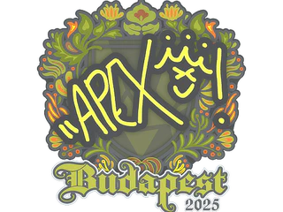 Sticker | apEX | Budapest 2025