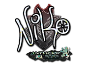 Sticker | NiKo (Glitter) | Antwerp 2022 image