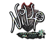 Sticker | NiKo (Glitter) | Antwerp 2022 image