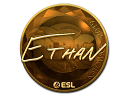 Sticker | Ethan (Gold) | Katowice 2019 image