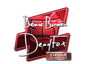 Sticker | DeadFox (Foil) | Atlanta 2017 image