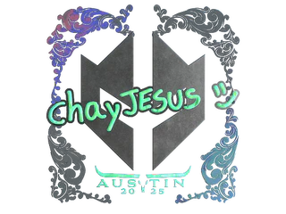 Sticker | chayJESUS (Holo) | Austin 2025