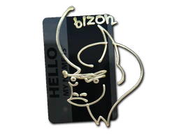 Sticker | Hello PP-Bizon (Gold) image