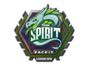 Sticker | Team Spirit (Holo) | London 2018 image