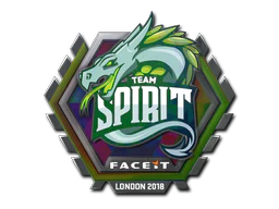 Sticker | Team Spirit (Holo) | London 2018 image
