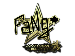 Sticker | FaNg (Gold) | Antwerp 2022 image