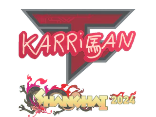 Sticker | karrigan | Shanghai 2024