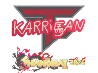 Sticker | karrigan | Shanghai 2024 image