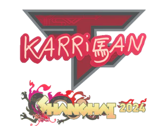 Sticker | karrigan | Shanghai 2024 image