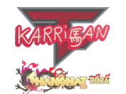 Sticker | karrigan | Shanghai 2024 image