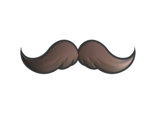 Sticker | Mustachio (Foil)