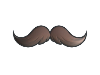 Sticker | Mustachio (Foil) image