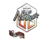 Sticker | niko (Holo)  | Paris 2023 image