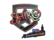 Sticker | sh1ro (Holo) | Stockholm 2021 image