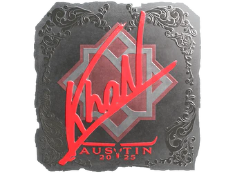 Sticker | khaN (Foil) | Austin 2025 image